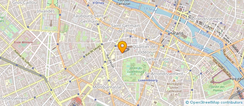 localisation de l'entreprise PLANETES ET COMPAGNIE  PARIS