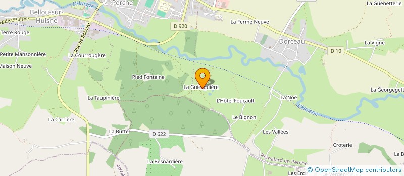 localisation de l'entreprise PLANETES ROUGES à REMALARD-EN-PERCHE