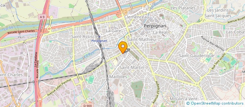 localisation de l'entreprise PLANETESTICKER  PERPIGNAN