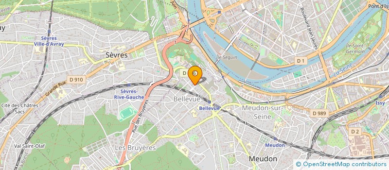 localisation de l'entreprise PLANETROL 2 à MEUDON