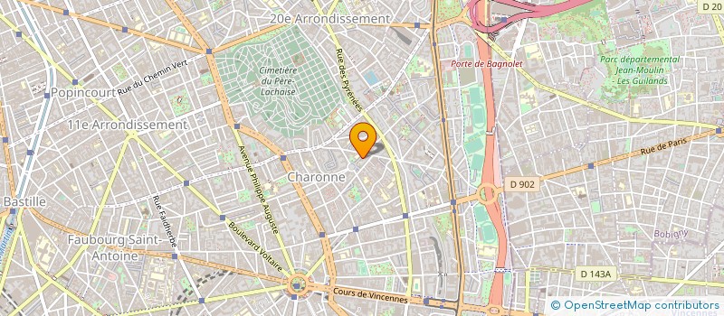 localisation de l'entreprise PLANETYS  PARIS