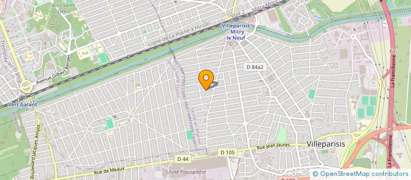 localisation de l'entreprise PLANEVO  SARCELLES