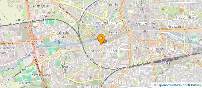 localisation de l'entreprise PLANEXPLORA  RENNES