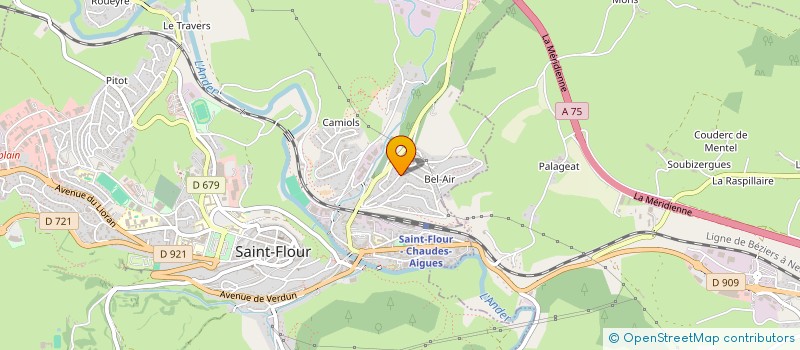 localisation de l'entreprise PLANEZE AGRI RECOLTE à SAINT-FLOUR