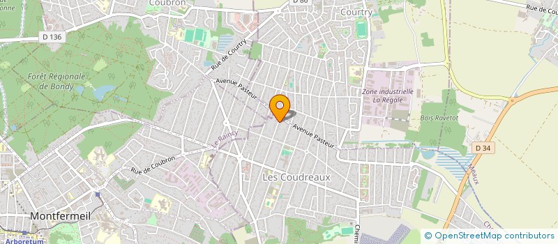 localisation de l'entreprise PLANFOOT à CHELLES