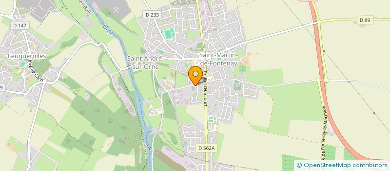 localisation de l'entreprise PLANI CHAPE CONCEPT à SAINT-MARTIN-DE-FONTENAY