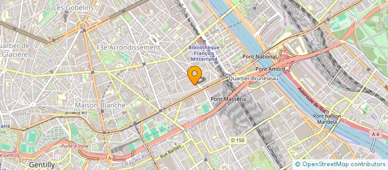 localisation de l'entreprise PLANI MAITRISE CONSTRUCT RENOVAT à PARIS