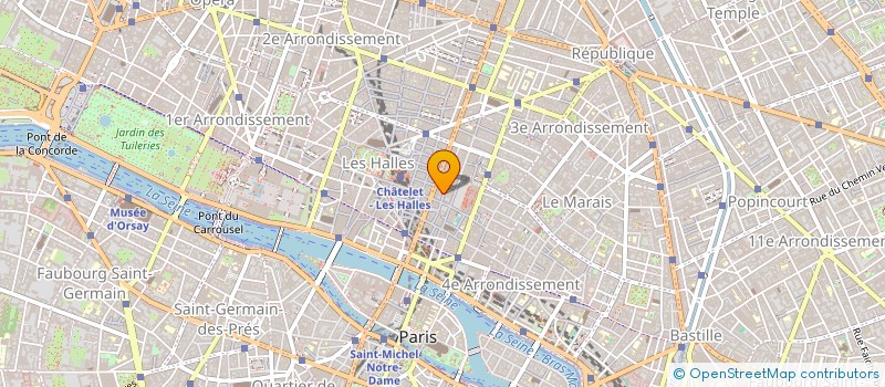 localisation de l'entreprise PLANIBEE  PARIS