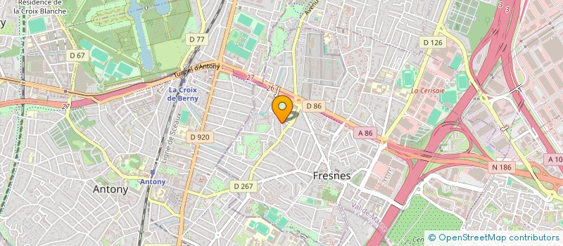 localisation de l'entreprise PLANIM  FRESNES