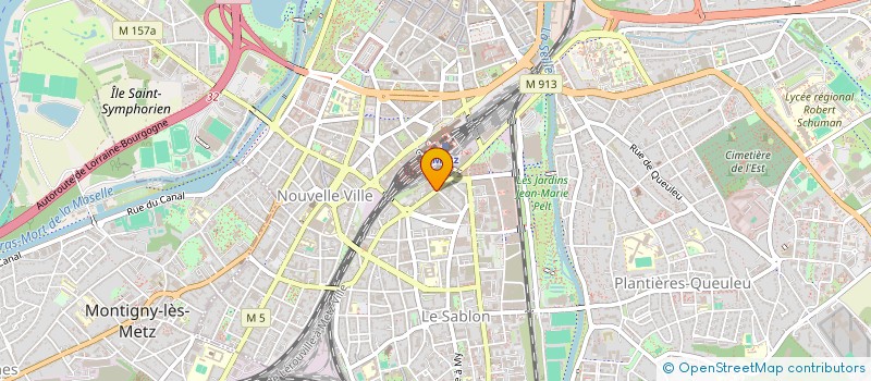 localisation de l'entreprise PLANIPIX  METZ