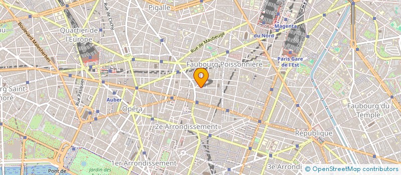 localisation de l'entreprise PLANITOUR VOYAGES TOURISME CROISIERES  PARIS