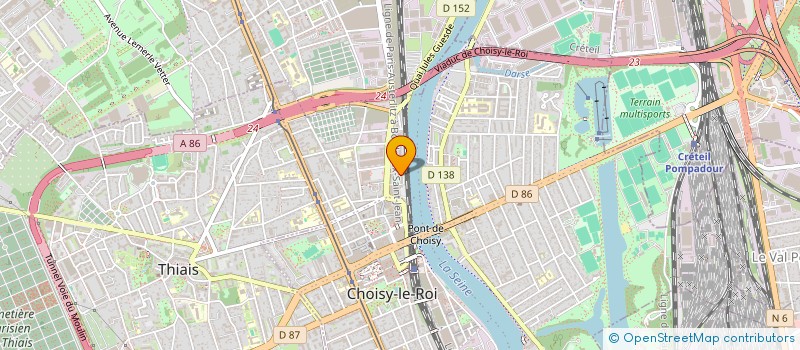 localisation de l'entreprise PLANKAN BACHURR FRANCE (PLANKAN FRANCE) à CHOISY-LE-ROI