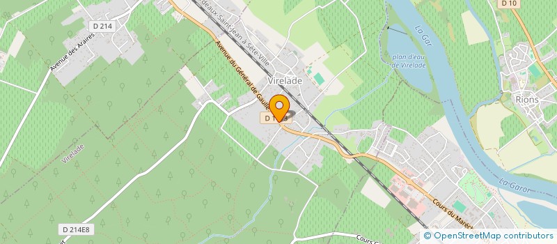 localisation de l'entreprise PLANNEO  VIRELADE