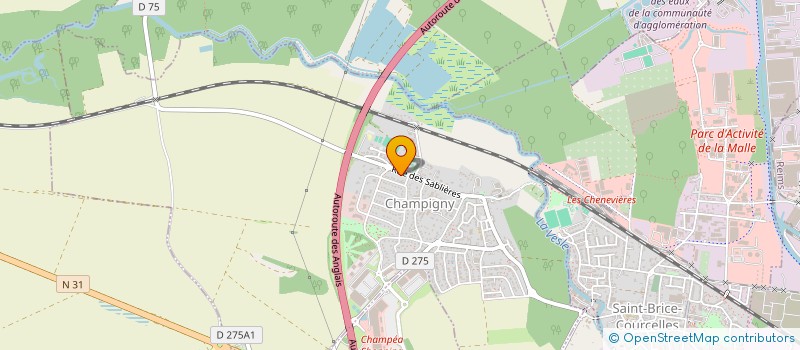 localisation de l'entreprise PLANNIBAT à CHAMPIGNY