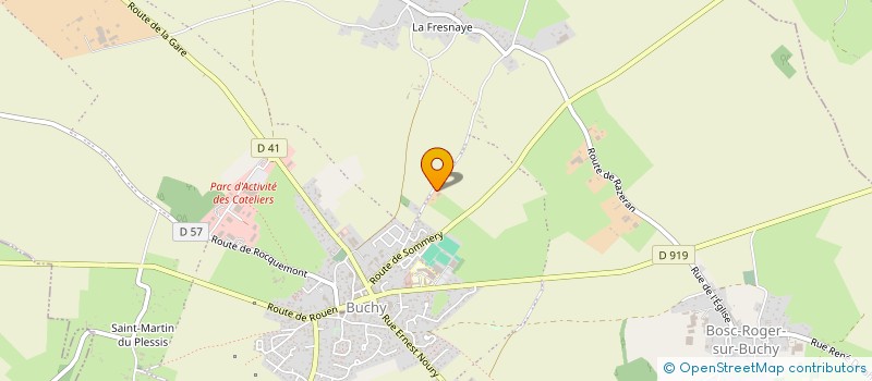 localisation de l'entreprise PLANNIBTP INGENIERIE à BUCHY