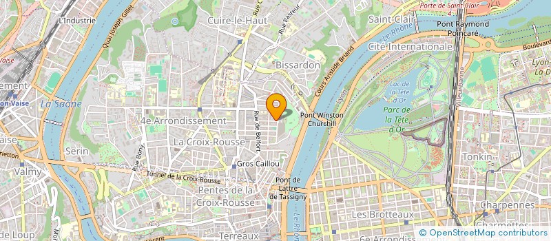 localisation de l'entreprise PLANNING ARCHITECTURE  LYON