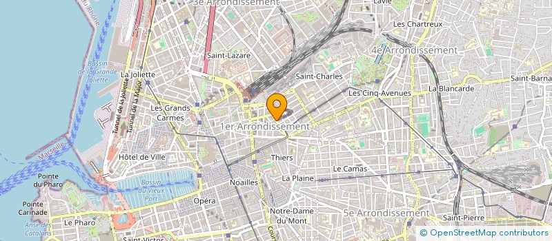 localisation de l'entreprise PLANNING GROUP  MARSEILLE