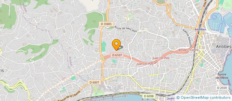 localisation de l'entreprise PLANOS  ANTIBES