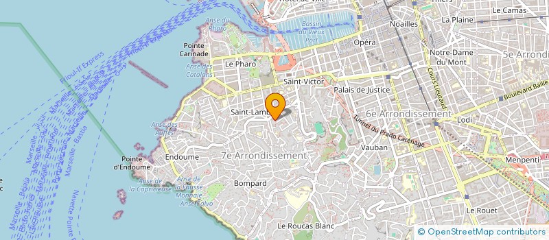 localisation de l'entreprise PLANOTE à MARSEILLE