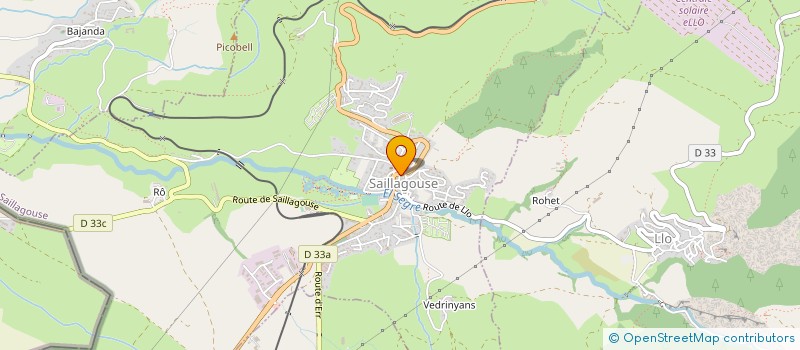 localisation de l'entreprise PLANOTEL  SAILLAGOUSE