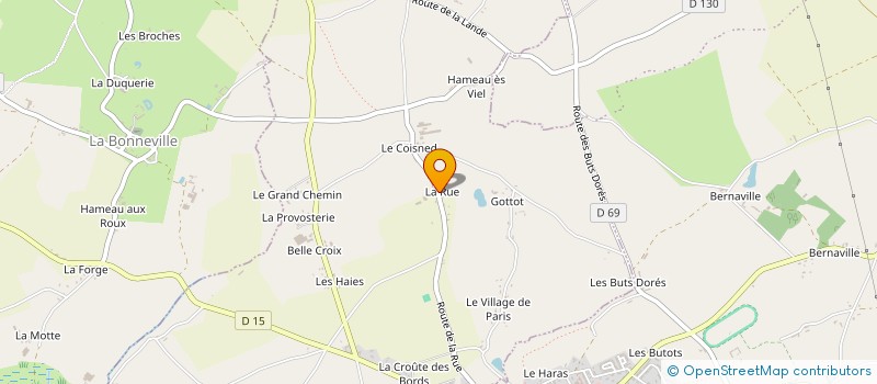 localisation de l'entreprise PLANQUE ANTHONY  ETIENVILLE