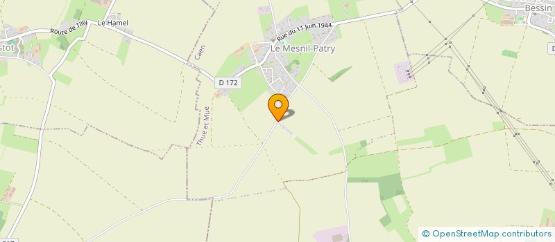 localisation de l'entreprise PLANQUETTE HORVAT  THUE ET MUE