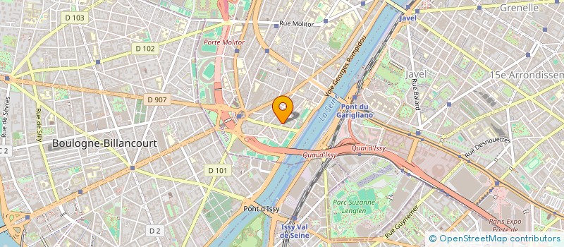 localisation de l'entreprise PLANS ET BOUSSOLE  PARIS