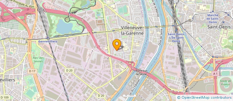localisation de l'entreprise PLANS NETTOYAGE à VILLENEUVE-LA-GARENNE