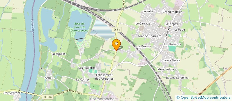 localisation de l'entreprise PLANS PROJETS IMMO  GRIEGES