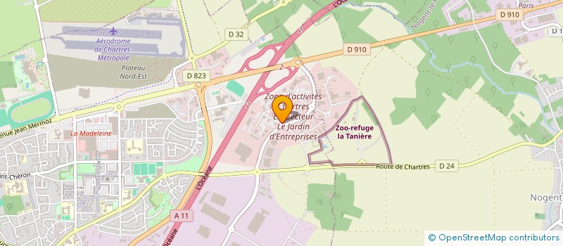 localisation de l'entreprise PLANSANTE à CHARTRES