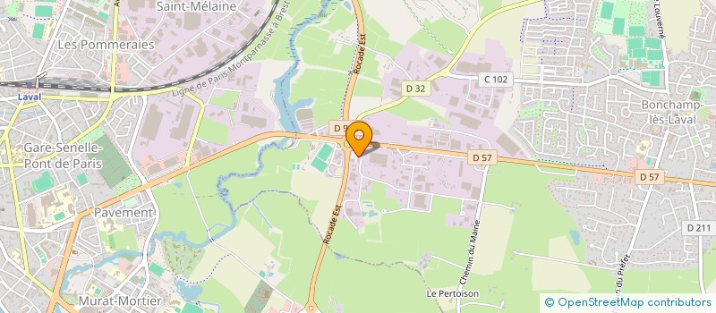 localisation de l'entreprise PLANT 1 à BONCHAMP-LES-LAVAL