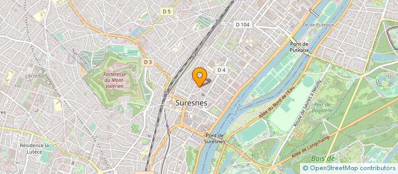 localisation de l'entreprise PLANT à SURESNES
