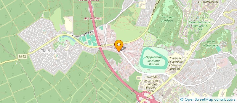 localisation de l'entreprise PLANT ADVANCED TECHNOLOGIES PAT  VANDUVRE-LES-NANCY