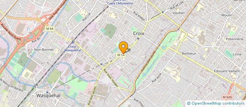 localisation de l'entreprise PLANT DE FLANDRE à CROIX