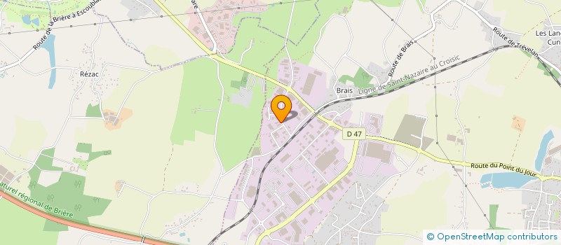 localisation de l'entreprise PLANTADE ETANCHEITE NOUVELLE à SAINT-NAZAIRE