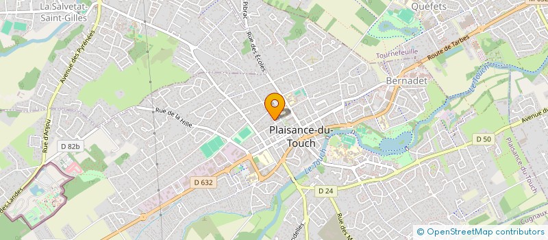 localisation de l'entreprise PLANTADIS ANNE-LAURE  PLAISANCE-DU-TOUCH