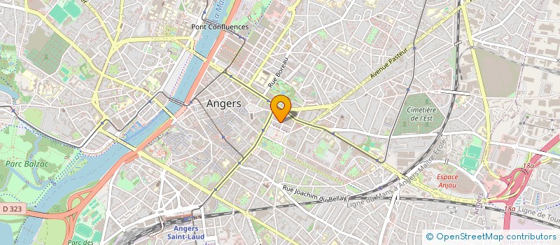 localisation de l'entreprise PLANTAGENET à ANGERS