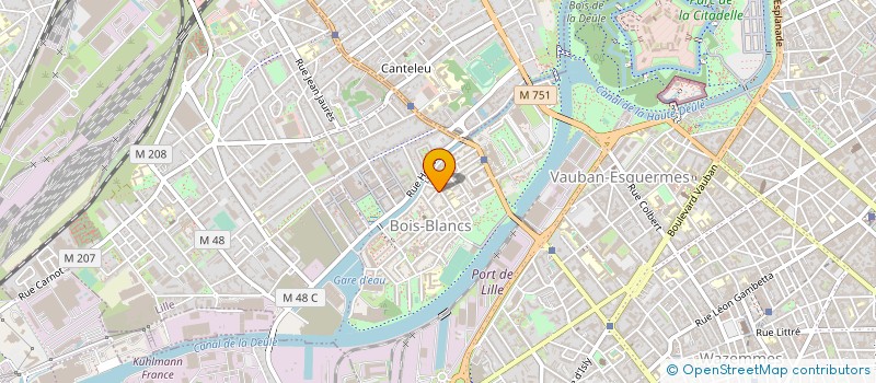 localisation de l'entreprise PLANTAGO à LILLE