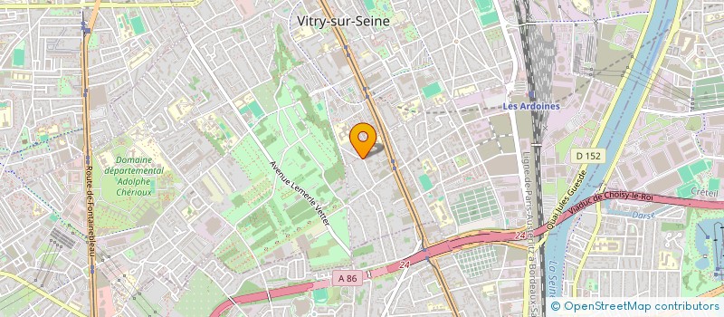 localisation de l'entreprise PLANTAIN CONSULTING à VITRY-SUR-SEINE