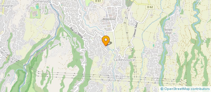 localisation de l'entreprise PLANTALI  SAINTE-MARIE