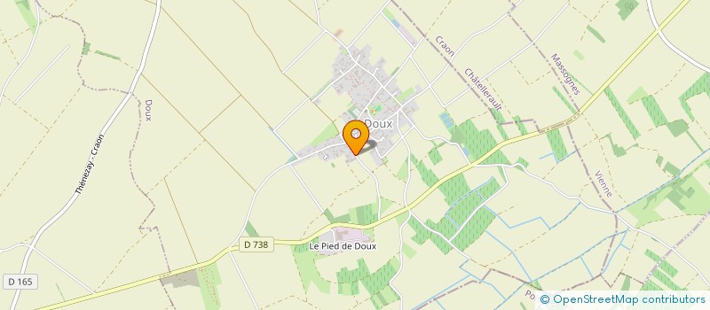 localisation de l'entreprise PLANTALYS  DOUX