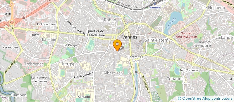 localisation de l'entreprise PLANTANISOL à VANNES