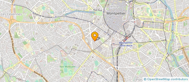 localisation de l'entreprise PLANTAROME à MONTPELLIER