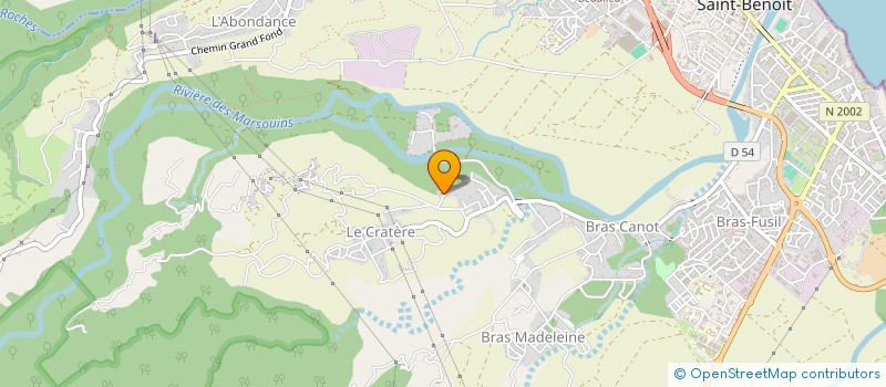 localisation de l'entreprise PLANTATION MELISSA SCEA  SAINT-BENOIT