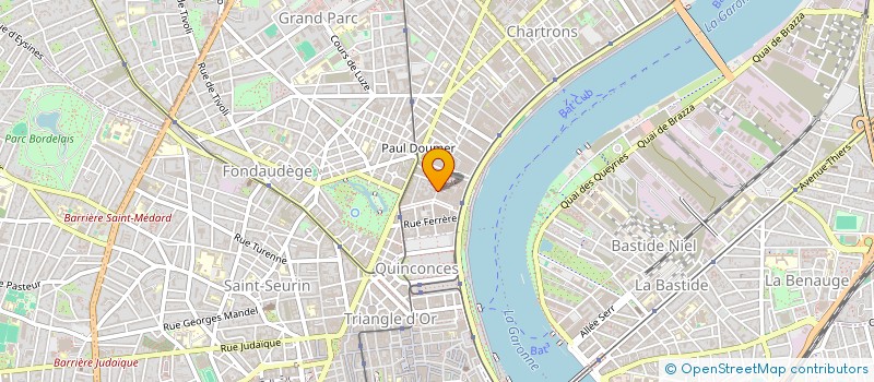 localisation de l'entreprise PLANTE ANDRE ET JEANNINE à BORDEAUX