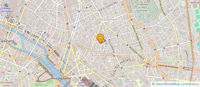 localisation de l'entreprise PLANTE EUROPE FLEURS à PARIS