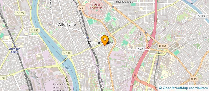 localisation de l'entreprise PLANTE LEBRE IMMOBILIER à MAISONS-ALFORT