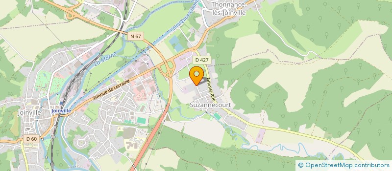 localisation de l'entreprise PLANTEGENET PAYSAGES à SUZANNECOURT