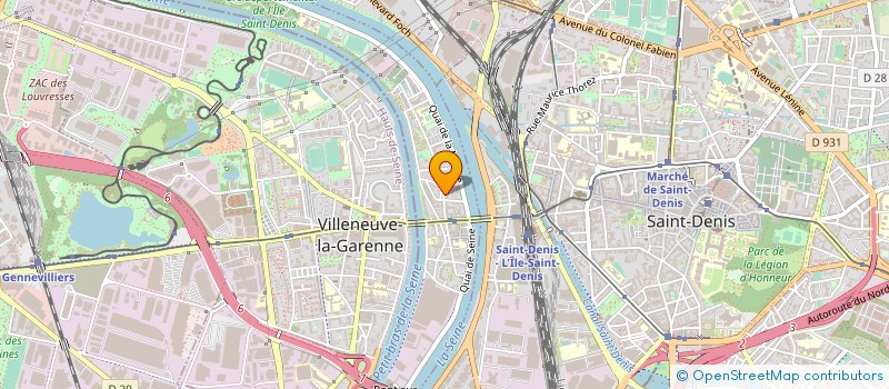 localisation de l'entreprise PLANTELAN  L'ILE-SAINT-DENIS