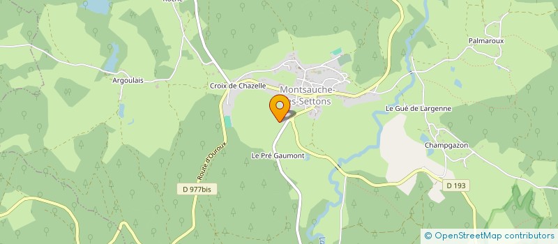 localisation de l'entreprise PLANTES DE PAYS à SAINT-LOUP-DES-BOIS